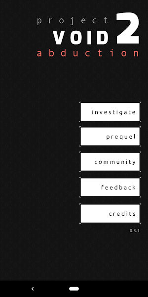 Project VOID 2 - Mystery Puzzles ARG Screenshot 0