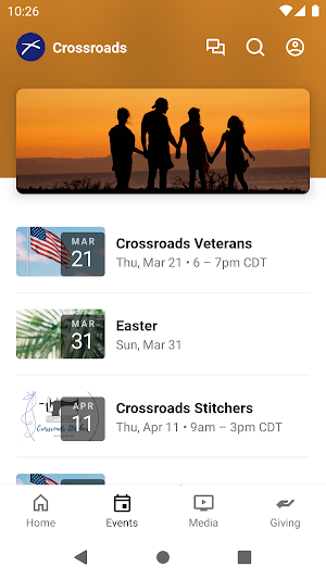Crossroads Church - Washington Screenshot 1