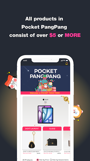 PocketPangPang-Random shopping Screenshot 1