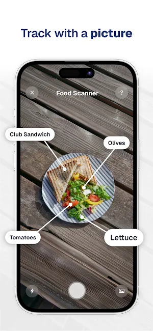 AI Calorie Tracker by Oneleaf Screenshot 1