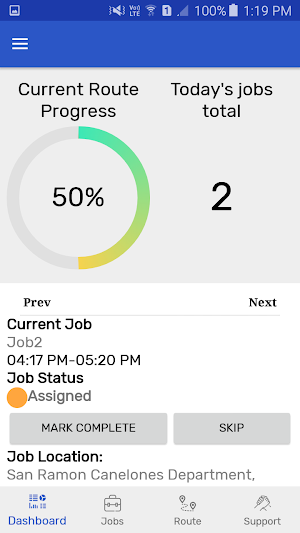 MaTrack Dispatch Screenshot 2