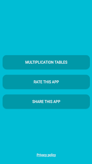 Learn multiplication tables Screenshot 0