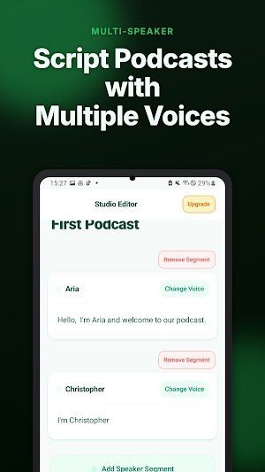 AI Multi Speaker TTS: Voices Screenshot 3