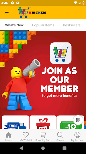 BRiCKEM LEGO Store Screenshot 0