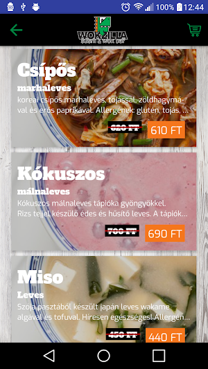 Wokzilla sushi & wok bar Screenshot 1