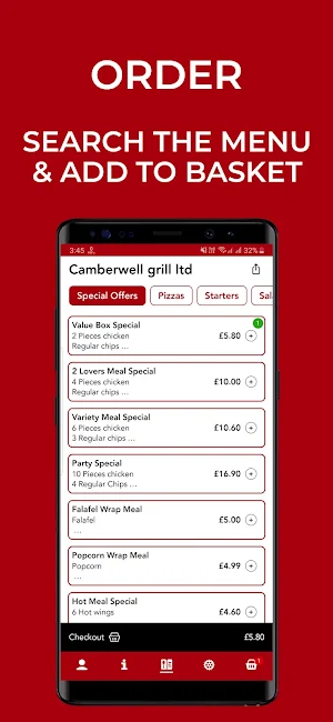 Camberwell grill Screenshot 1