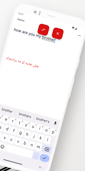 Kurdish-English Translator App Screenshot 1