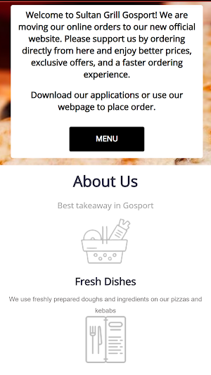 Sultan Grill Pizza Gosport Screenshot 0
