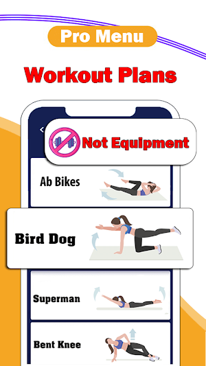 Full Body Workout - At Home Screenshot 1