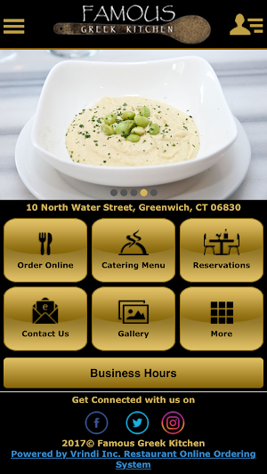 Famous Greek Kitchen Screenshot 0