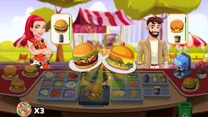 Food Rush: Cooking Game Screenshot 0