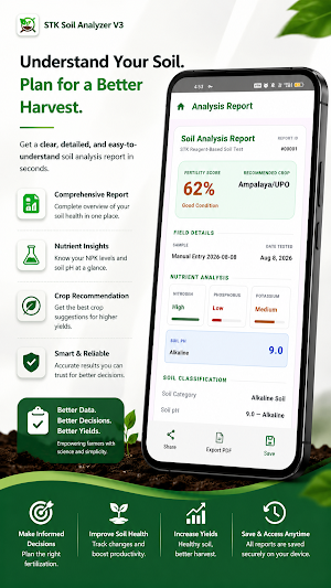 STK Soil Analyzer: pH & NPK Screenshot 2