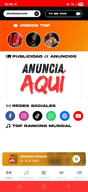 RADIO MAX ECUADOR Screenshot 3