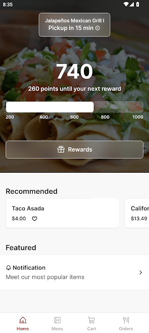 Jalapenos Mexican Grill, INC. Screenshot 0