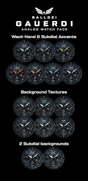 BALLOZI Gauerdi Watch Face Screenshot 2
