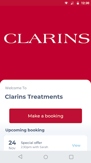 Clarins Treatments Screenshot 0