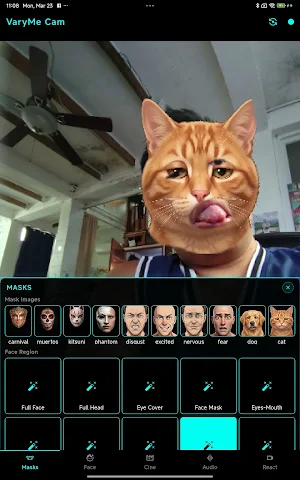 VaryMe Cam: Live Face Filters Screenshot 3