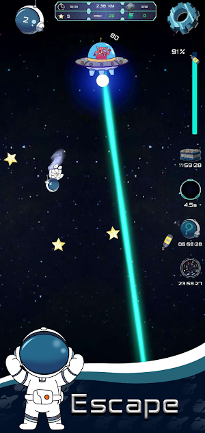 Asteroid Between Us: Shooter Screenshot 2