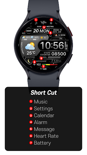 SamWatch Digital WX 2 2026 Screenshot 2