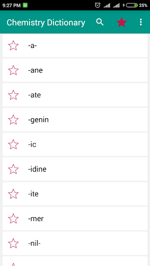 Chemistry Dictionary Offline Screenshot 0