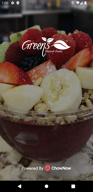 Green's Natural Foods Screenshot 0
