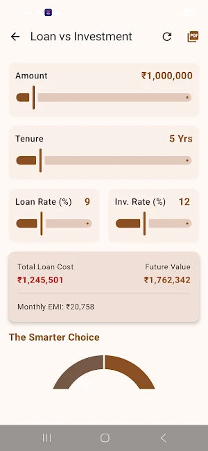Financial & Wealth Calculator Screenshot 1