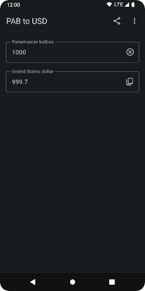 PAB to USD Screenshot 2