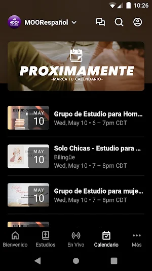 MOOR Español Screenshot 2