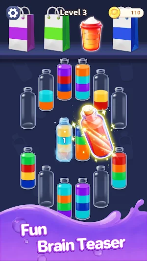 Water Jam Sort: Color Sort Screenshot 1