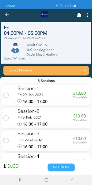 My Tennis Coaching Screenshot 2