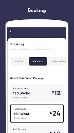 WeCarCare React Native Theme Screenshot 2