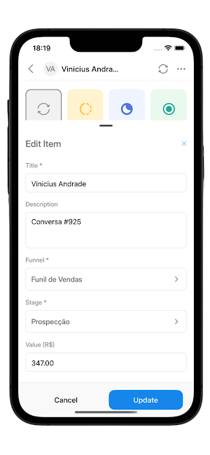 ZapiCRM Screenshot 1