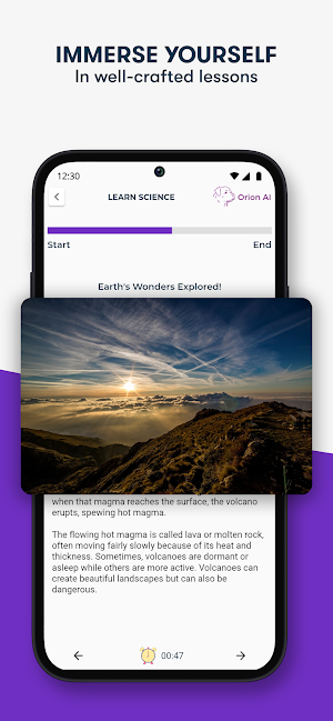 OrionVerse AI-Powered Learning Screenshot 2