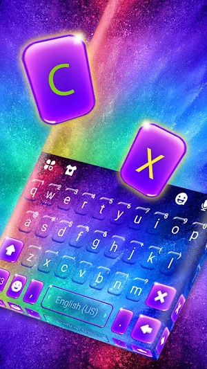 Color Explosion Keyboard Theme Screenshot 0