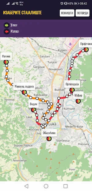 SatBUS Banja Luka Screenshot 3