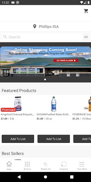 Phillips Family Grocery Screenshot 2