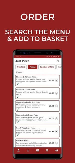 Just Pizza Screenshot 1
