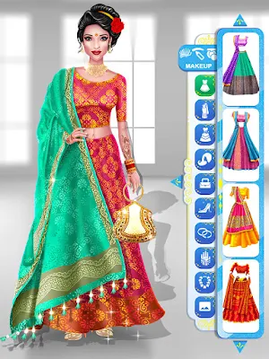 Indian Wedding: Makeup Game Screenshot 2