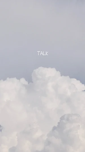 흐린 하늘 카톡테마 - 심플 카카오톡테마 Screenshot 0