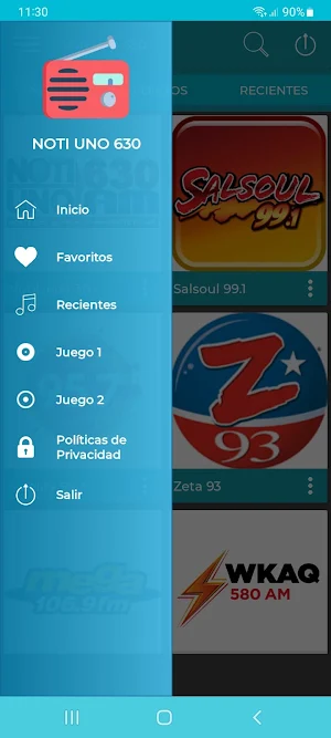 NotiUno 630 En Vivo Radio AM Screenshot 1