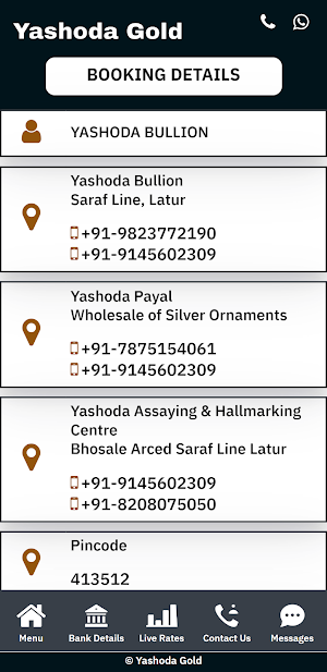 Yashoda Gold Screenshot 2