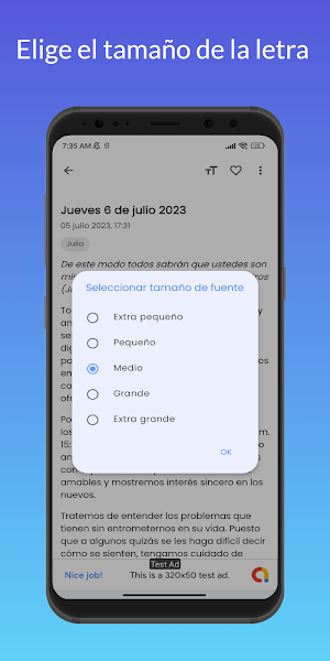 Texto Diario Testigo de Jehová Screenshot 2
