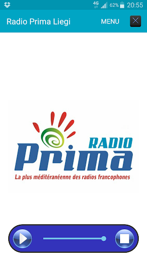 Radio Prima Liegi Web Screenshot 1