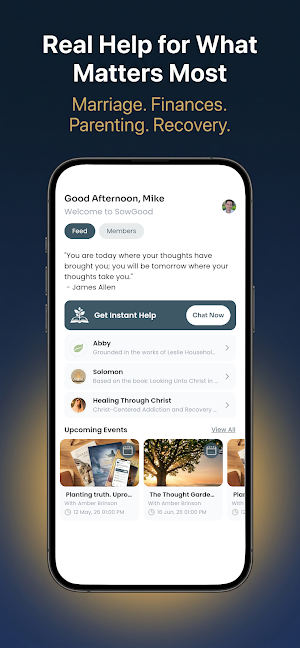 SowGood: Christian Life Coach Screenshot 0