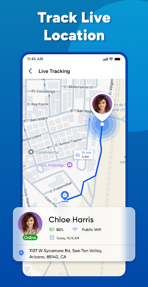 GPS Location Phone Tracker Screenshot 2