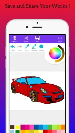 Super Car Coloring Book 2020 Screenshot 1