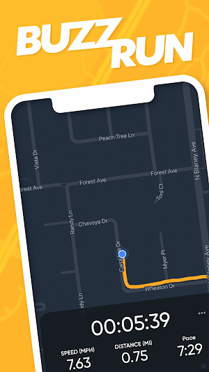 BuzzRun: Cardio Run & Cycling Screenshot 0