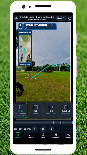 Golf Ball Tracer Screenshot 1