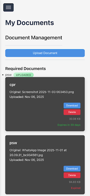 Delore  Worky Portal Screenshot 1