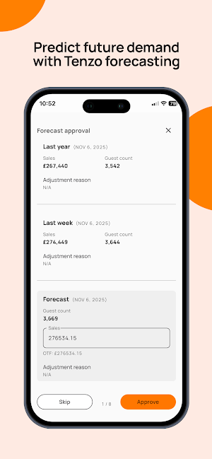 Tenzo Screenshot 2